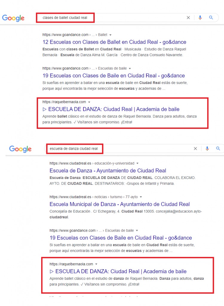 Auditoría web Clínica José María Macías 7