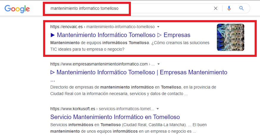 Auditoría web Clínica Belló 5
