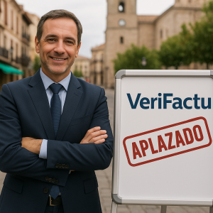 Autónomo en Ciudad Real utilizando software de facturación electrónica para adaptarse a VeriFactu
